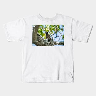 Common myna Kids T-Shirt